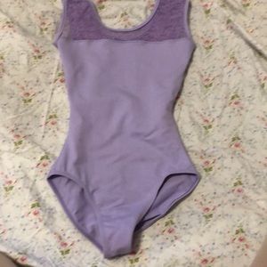 Beautiful lilac So Danca leotard size 8-10